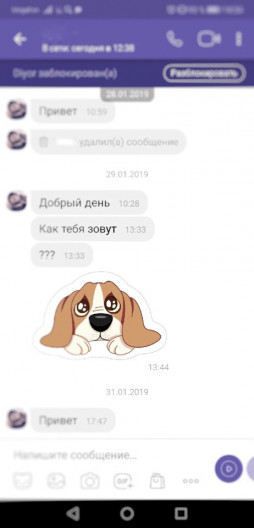 Скриншот переписки читательницы 72.RU с водителем «Яндекс.Такси»